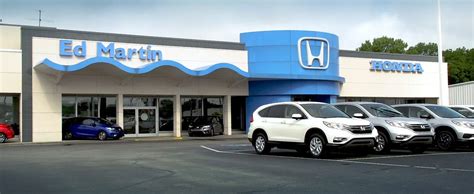 Ed martin honda dealership - As a local Honda Dealership in Dover, DE, Price Honda always has an incredible selection of 2024 New Honda Vehicles and Quality Pre-Owned Cars, Trucks, and SUVs in our inventory. It's our mission to get our loyal drivers the very best price first at Price Honda. Whether it's great deals on Honda Vehicles, quality Pre-Owned Vehicles, Honda ...